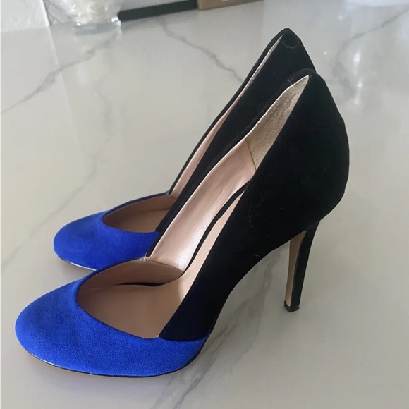 BGBGeneration cobalt blue and black pumps - PL-Bali, Size 6 - Picture 2 of 7